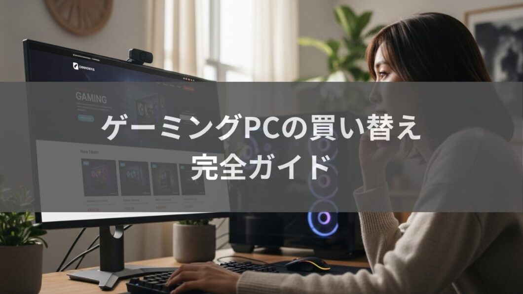 ゲーミングPCの買い替えガイド