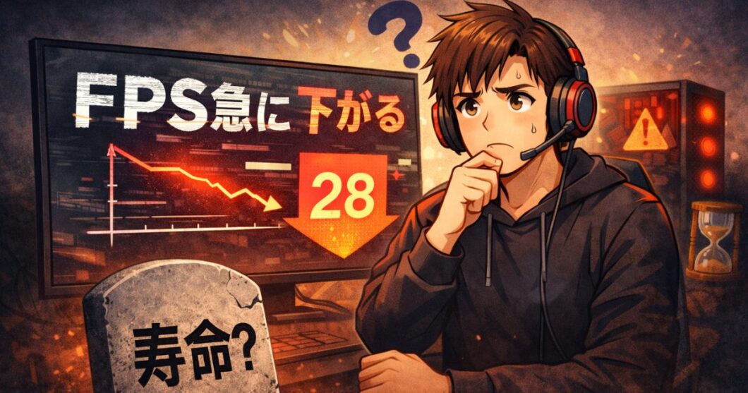 FPSが急に下がる